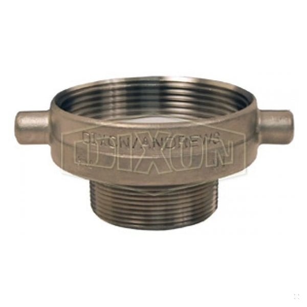 Tank Transport Reducer, 4 x 3 in Nominal, FNPSM x MNPT, SS, Domestic